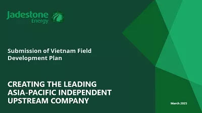Jadestone Energy mỏ khí Nam Du - U Minh